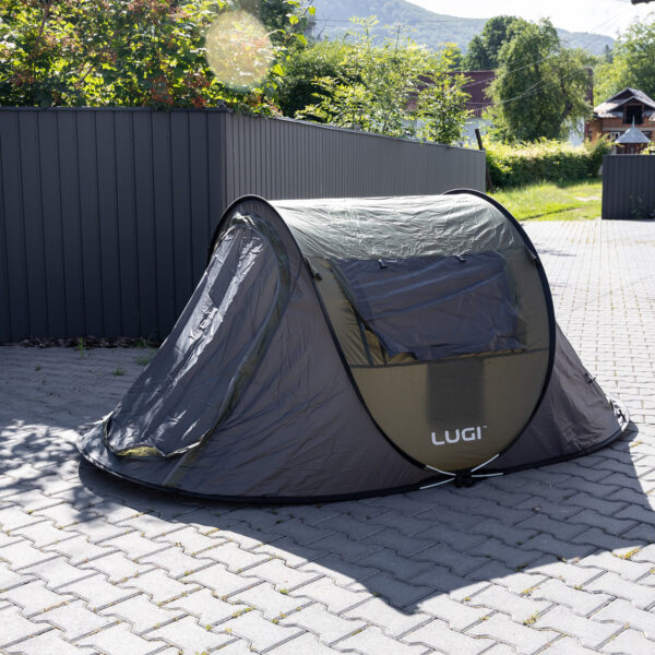 Tent Tourist 245 × 145 × 100 (см) Кемпинг для рыбалки 2 x отсутствует зеленый лу-030Gr_lu-030GR_Милантиум_1