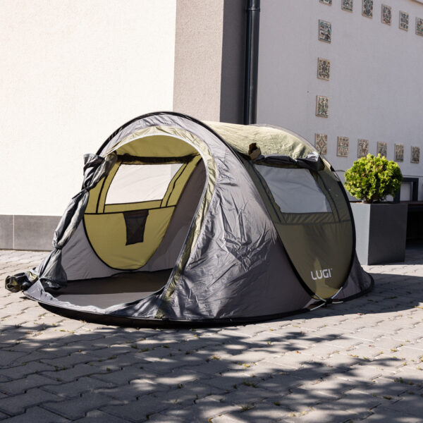 Tent Tourist 245 × 145 × 100 (см) Кемпинг для рыбалки 2 x отсутствует зеленый лу-030Gr_lu-030GR_Milantium_2