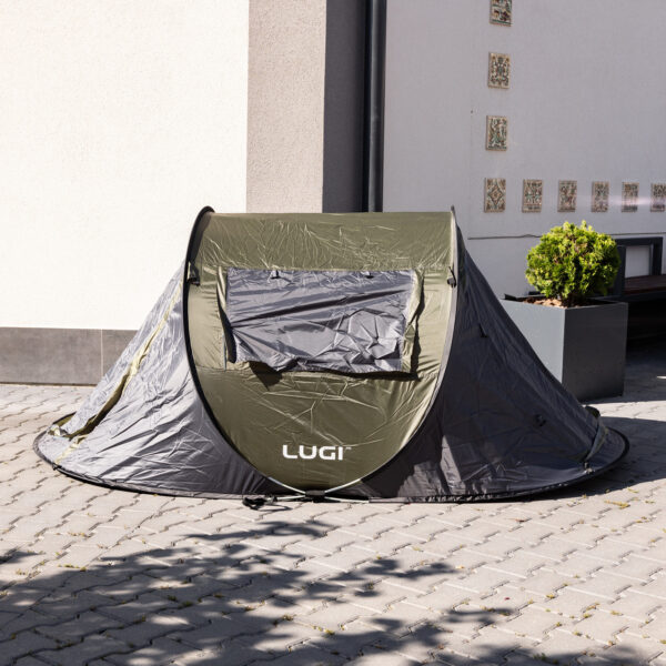 Tent Tourist 245 × 145 × 100 (см) Кемпинг для рыбалки 2 x отсутствует зеленый лу-030Gr_lu-030GR_Milantium_3