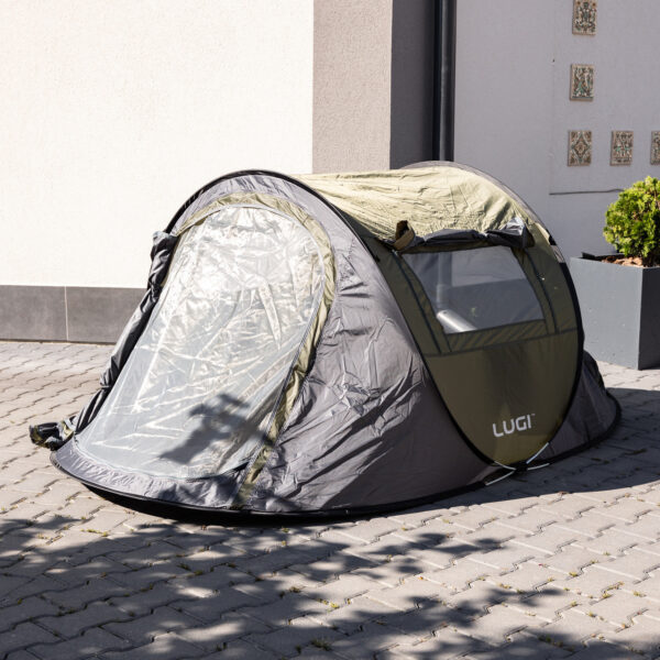 Tent Tourist 245 × 145 × 100 (см) Кемпинг для рыбалки 2 x отсутствует зеленый лу-030Gr_lu-030GR_Milantium_4