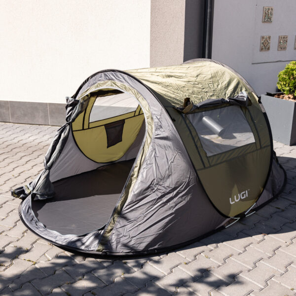 Tent Tourist 245 × 145 × 100 (см) Кемпинг для рыбалки 2 x отсутствует зеленый лу-030Gr_lu-030GR_Milantium_5