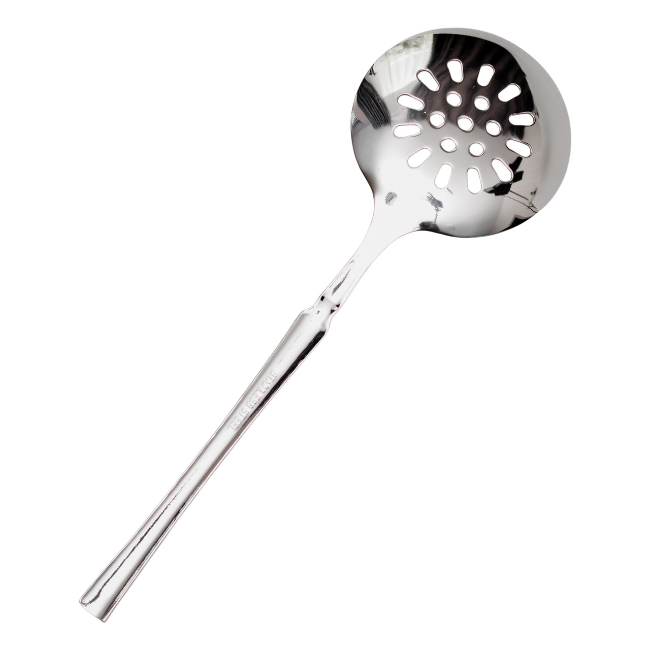 Шумівка для зняття піни з нержавіючої сталі 26.5 (см) ложка шумівка кухарська ложка для зняття пінки HP-8-50_HP-8-50_Milantium_2