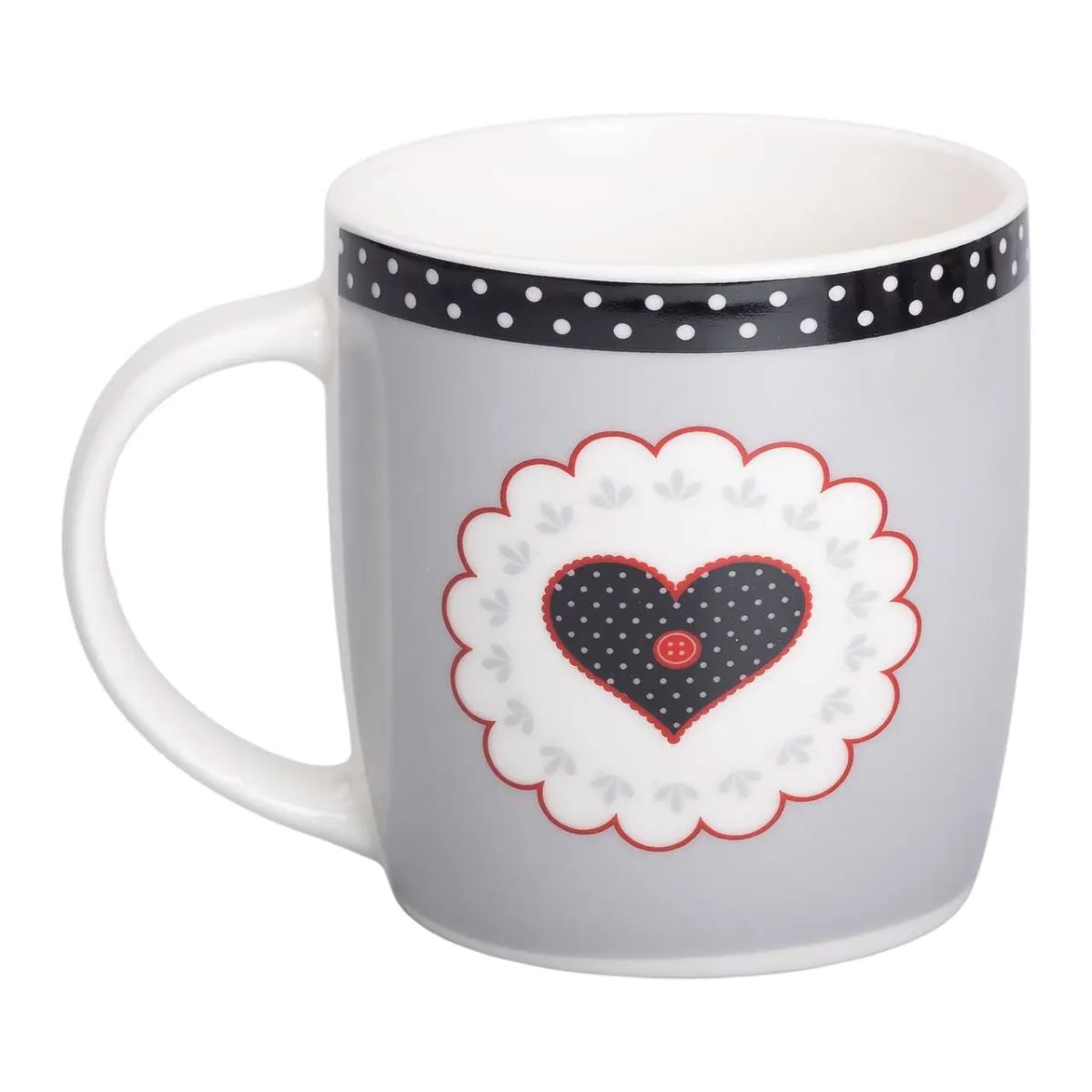 Кружка порцелянова 400 (мл) для чаю та кави RX-N240147G – купити в Україні недорого