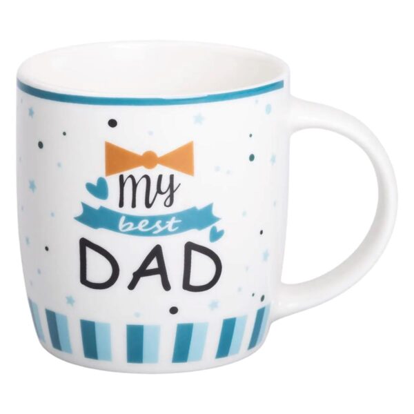 Чашка порцелянова з написами 450 (мл) My best dad RX-N240278MD_RX-N240278MD_Milantium_1