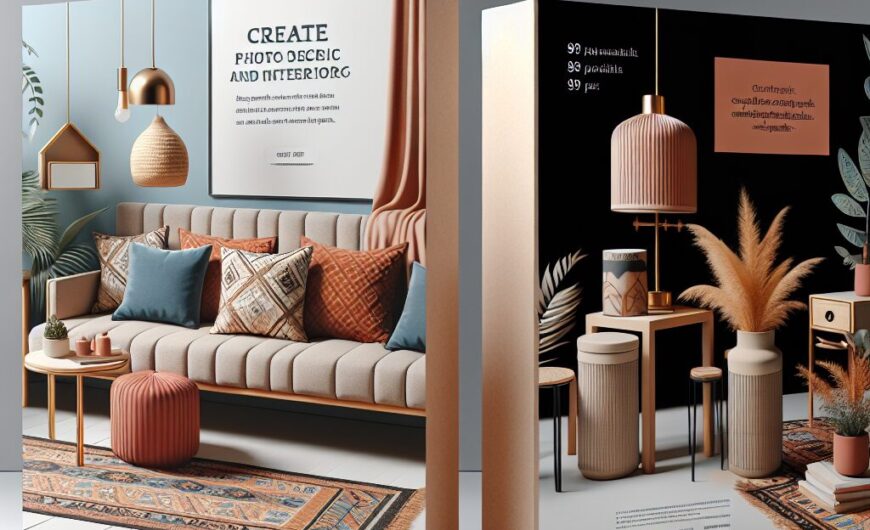 Декор та інтер’єр: створення унікального простору у вашому домі