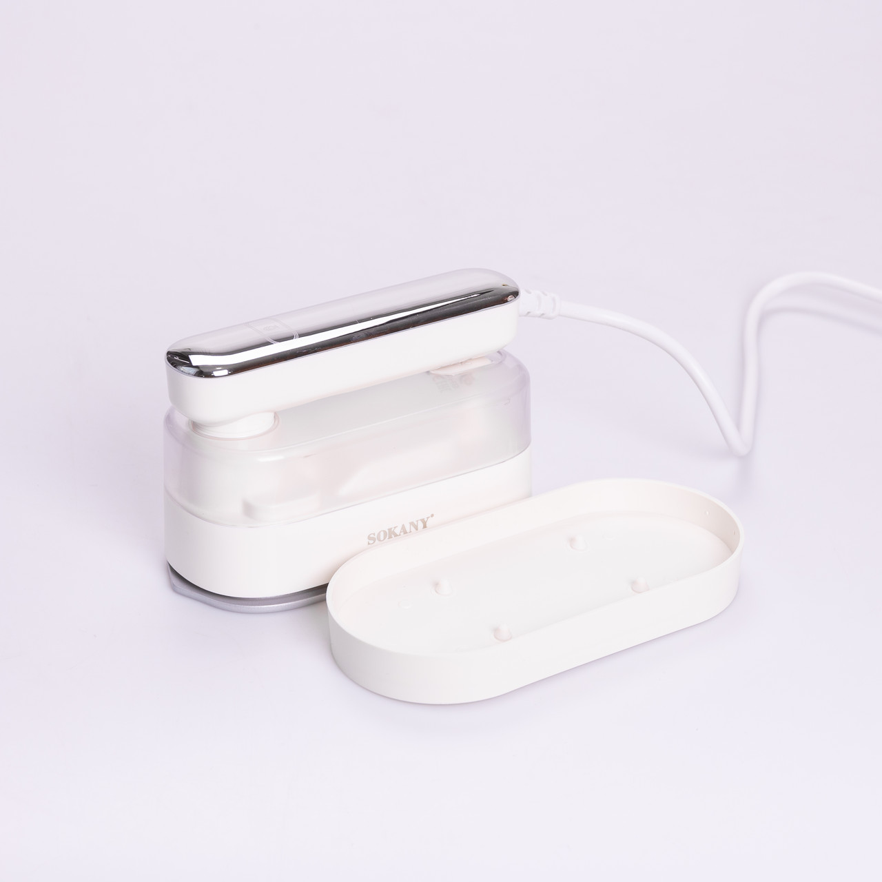 Дорожня праска з парогенератором Sokany 1200 Вт Білий SK-11045_SK-11045_Milantium_2