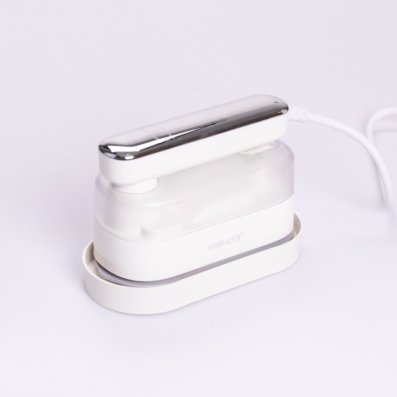 Дорожня праска з парогенератором Sokany 1200 Вт Білий SK-11045_SK-11045_Milantium_3