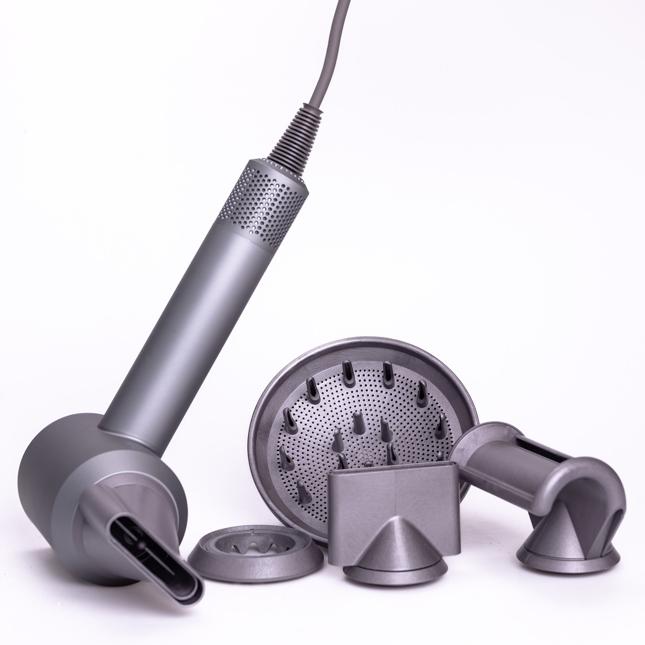 Фен стайлер для волосся 5 в 1 Supersonic Premium 1600 Вт 5 сопла 3 режими швидкості Фіолетовий PH770V_PH770V_Milantium_7