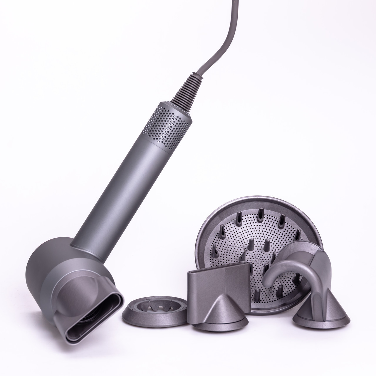 Фен стайлер для волосся 5 в 1 Supersonic Premium 1600Вт 5 сопла 3 режими швидкості з іонізацією Рожевий PH770P_PH770P_Milantium_5