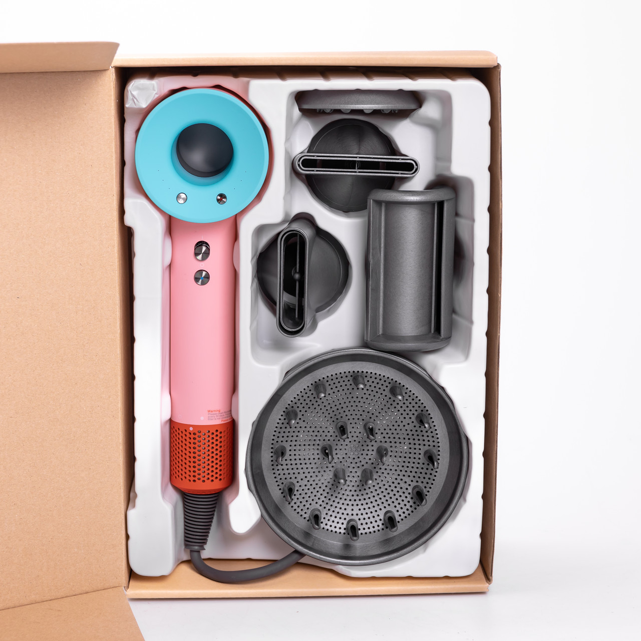 Фен стайлер для волосся 5 в 1 Supersonic Premium 1600 Вт 5 сопла 3 режими швидкості Рожевий PH770PBL_PH770PBL_Milantium_5