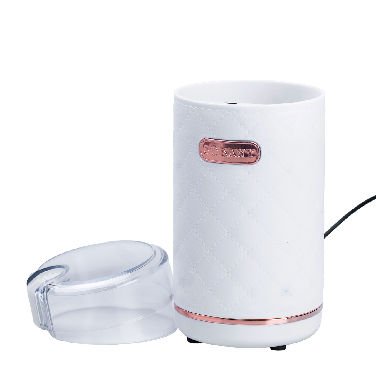 Кавомолка електрична Sokany 150 Вт Біла Lugi SK-3027W_SK-3027W_Milantium_3