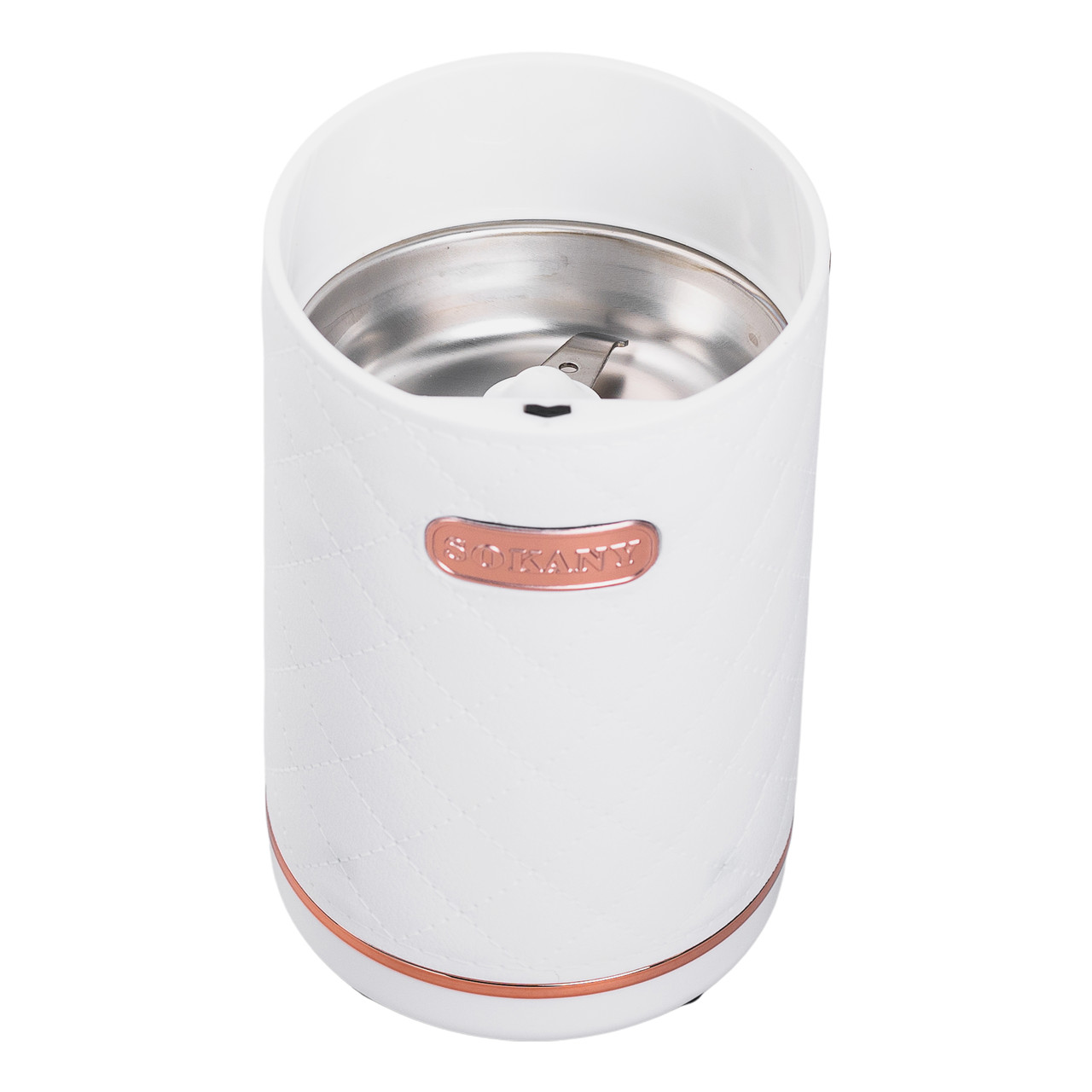 Кавомолка електрична Sokany 150 Вт Біла Lugi SK-3027W_SK-3027W_Milantium_4