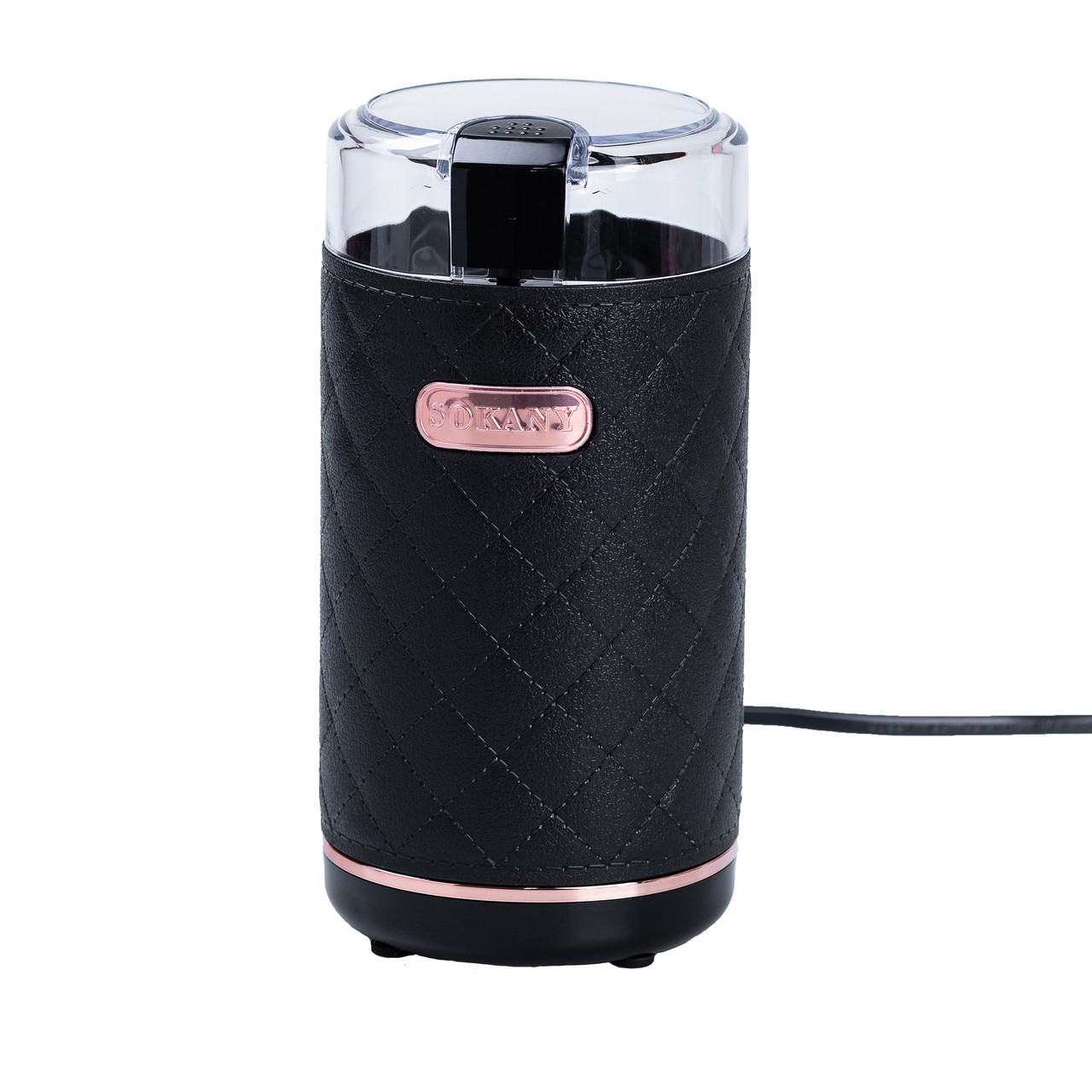 Кавомолка електрична Sokany 150 Вт Чорна Lugi SK-3027B_SK-3027B_Milantium_4
