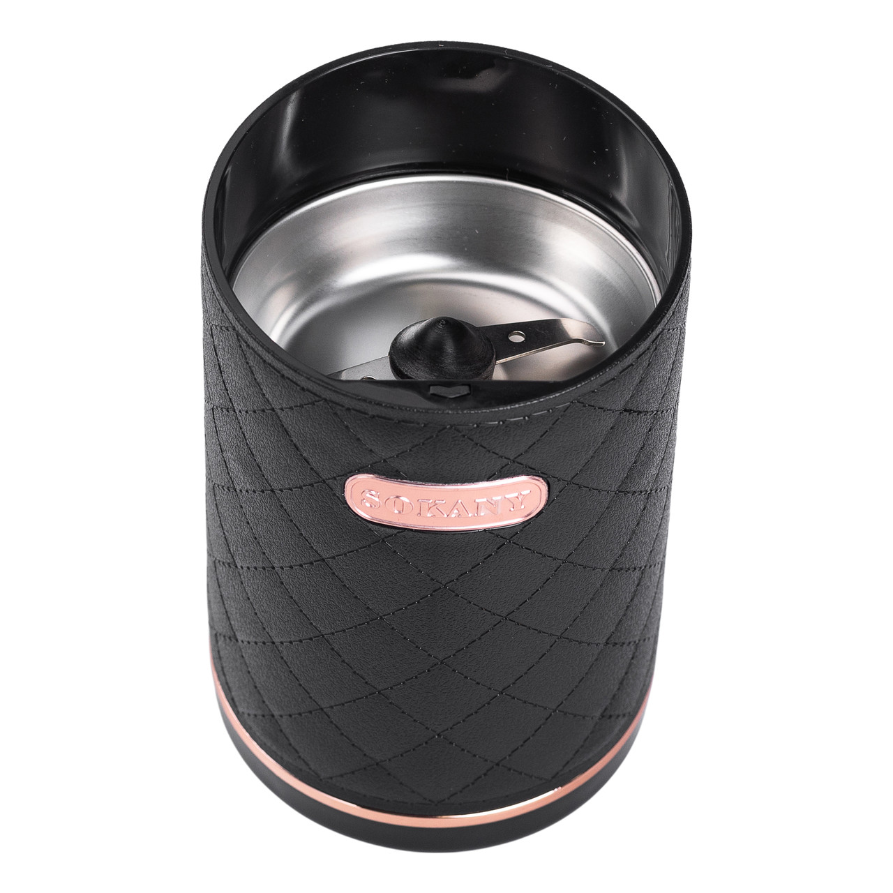 Кавомолка електрична Sokany 150 Вт Чорна Lugi SK-3027B_SK-3027B_Milantium_7