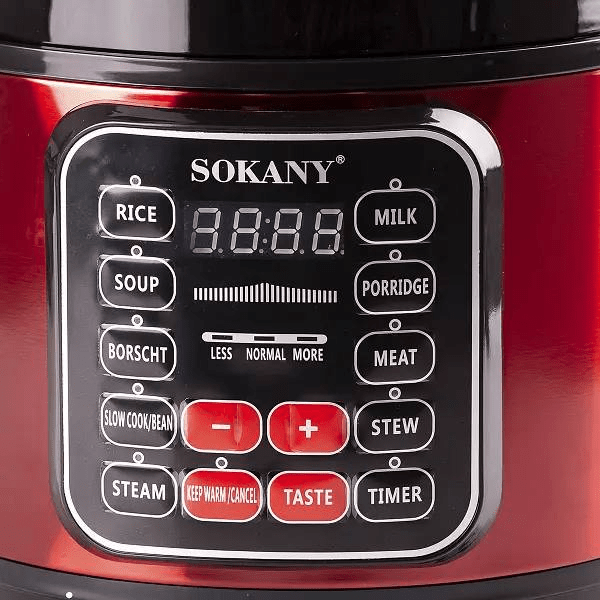 Мультиварка електрична Sokany 1000 Вт на 5 л з антипригарним покриттям SK-2402_SK-2402-5L_Milantium_4