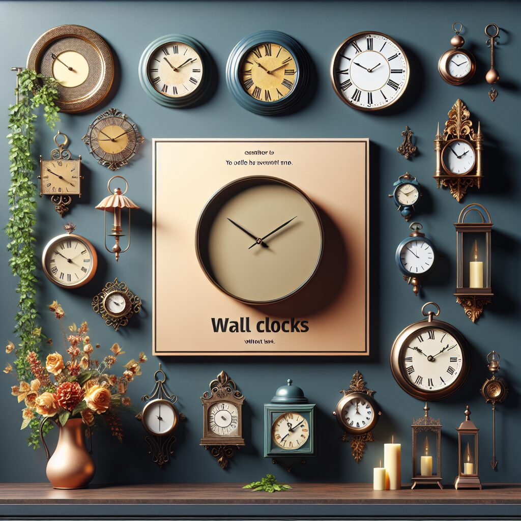 Часы настенные: стильний акцент для вашого інтер’єру