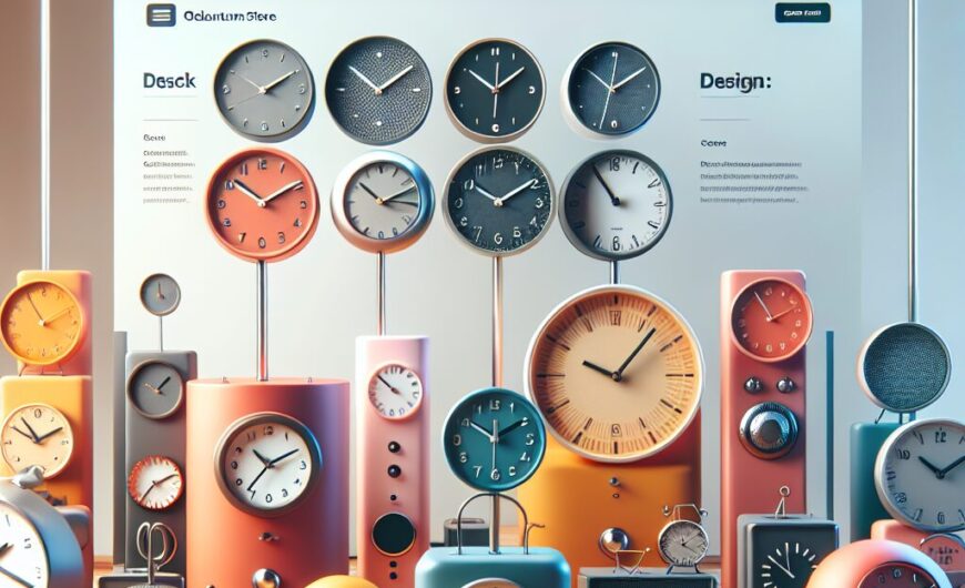 Годинники настільні: стильний аксесуар для вашого дому