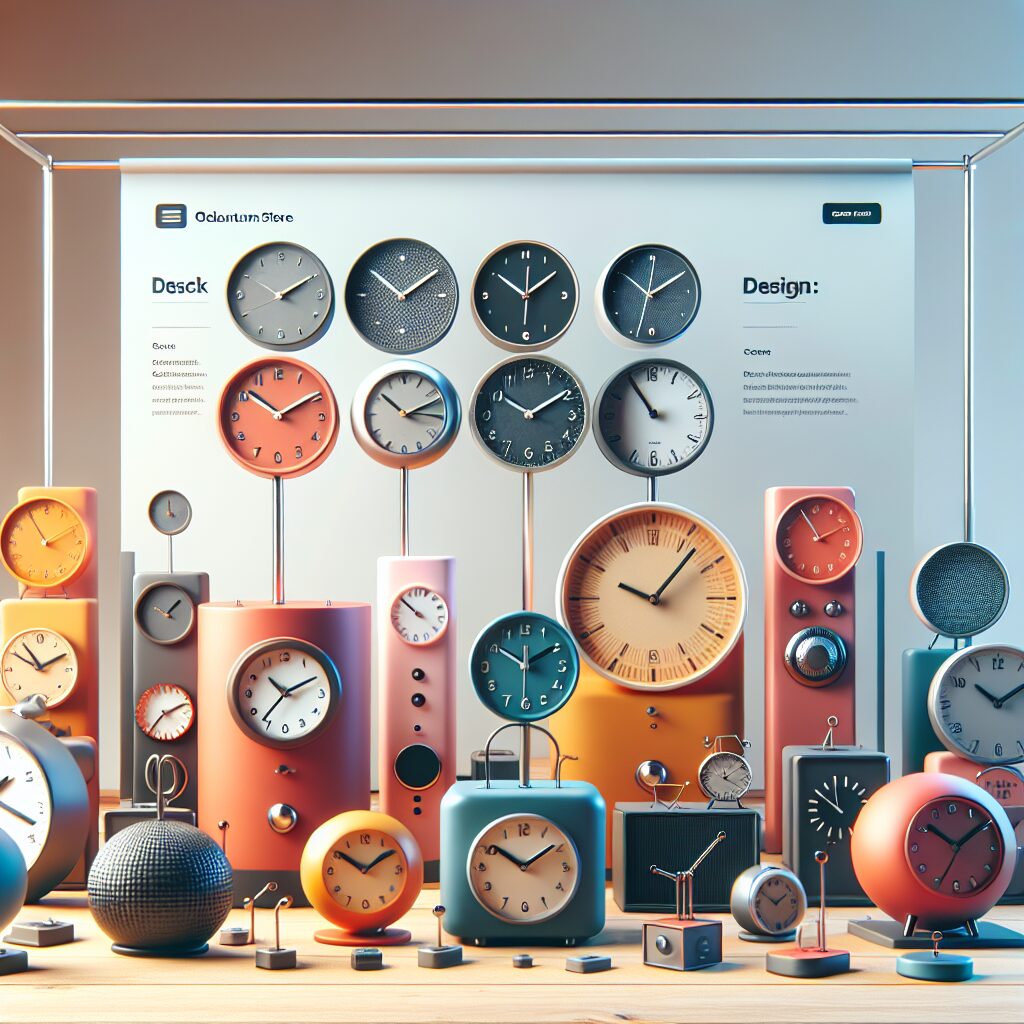 Годинники настільні: стильний аксесуар для вашого дому