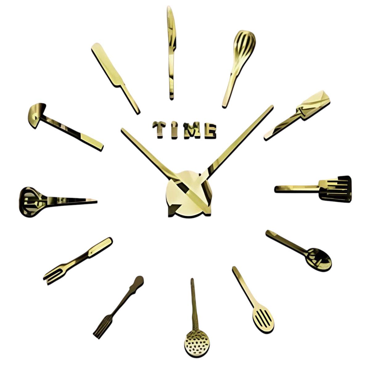 Годинник настінний діаметр 10 см круглий годинник на кухню HP-3Y-5 – купити в Україні недорого