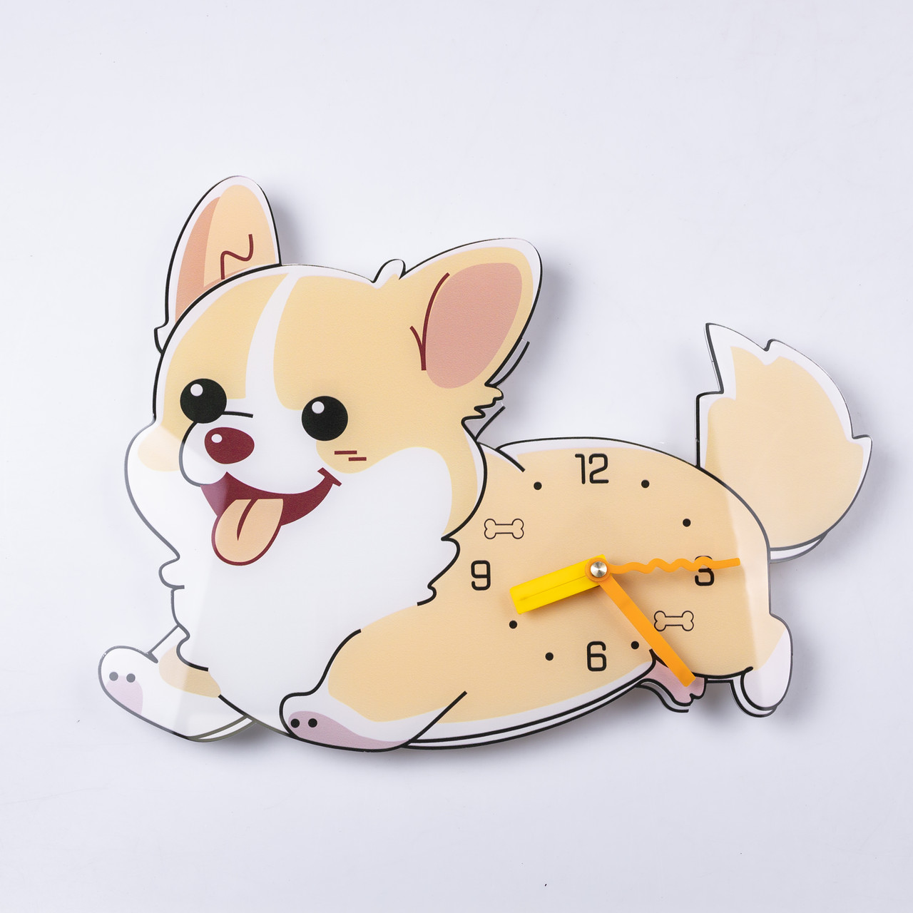 Годинник настінний фігурний із твариною, декоративний HP-3Y-6-325 – купити в Україні недорого