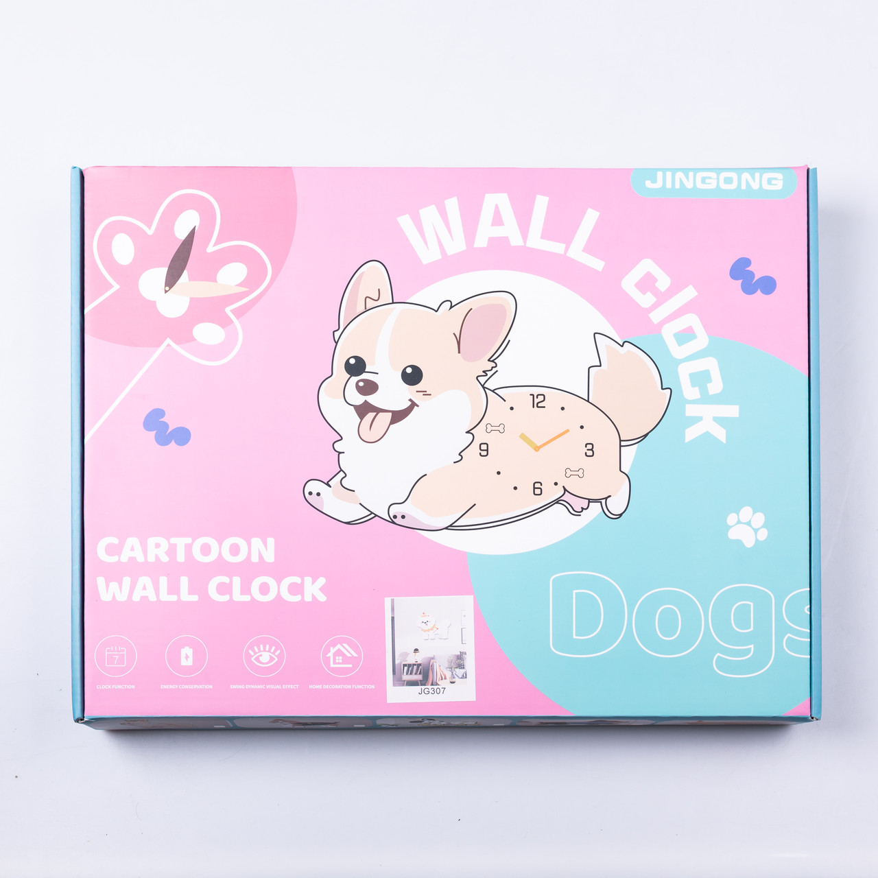 Годинник настінний фігурний із твариною