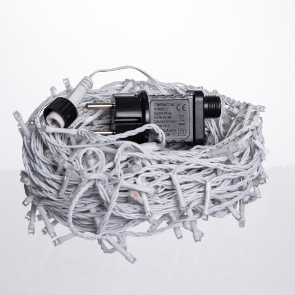 Гірлянда Нитка вулична 30 м 300 LED білий провід Мультиколор CF300L30MWML_CF300L30MWML_Milantium_4