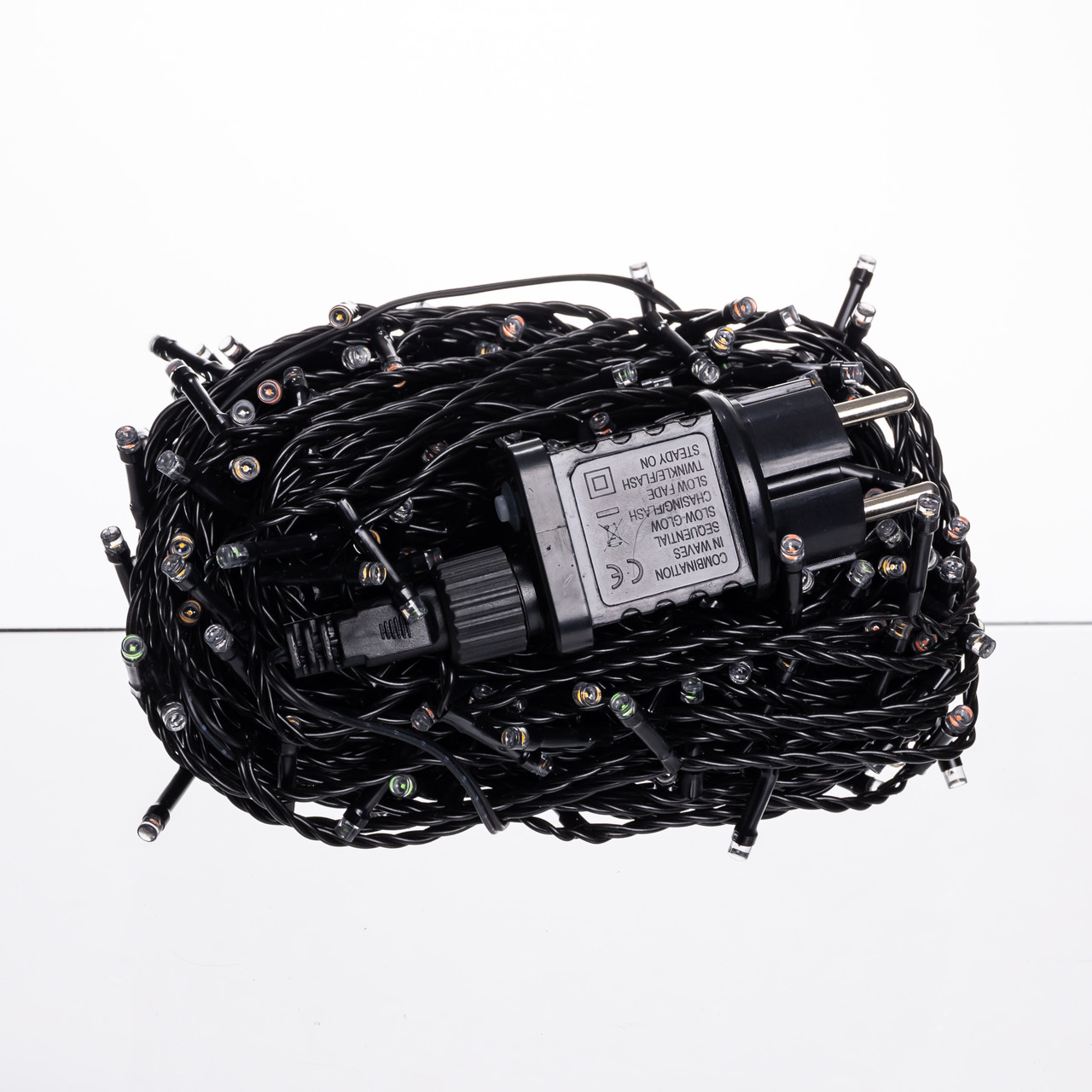 Гірлянда Нитка вулична 30 (м) 300 LED чорний провід Мультиколор CF300L30MBML_CF300L30MBML_Milantium_3