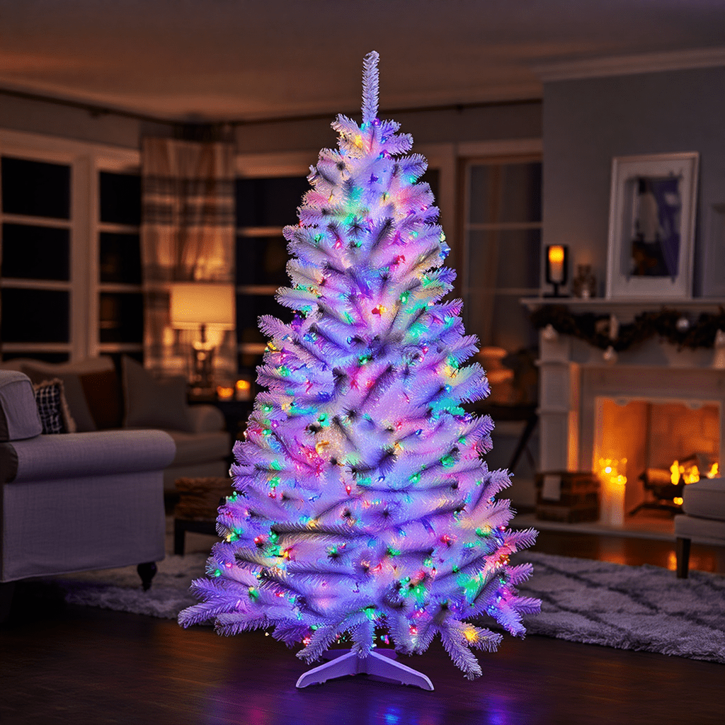 Гірлянда Різдвяна фея вулична 100 м 1000 LED білий провід Мультиколор CF1000L100MWML_CF1000L100MWML_Milantium_5