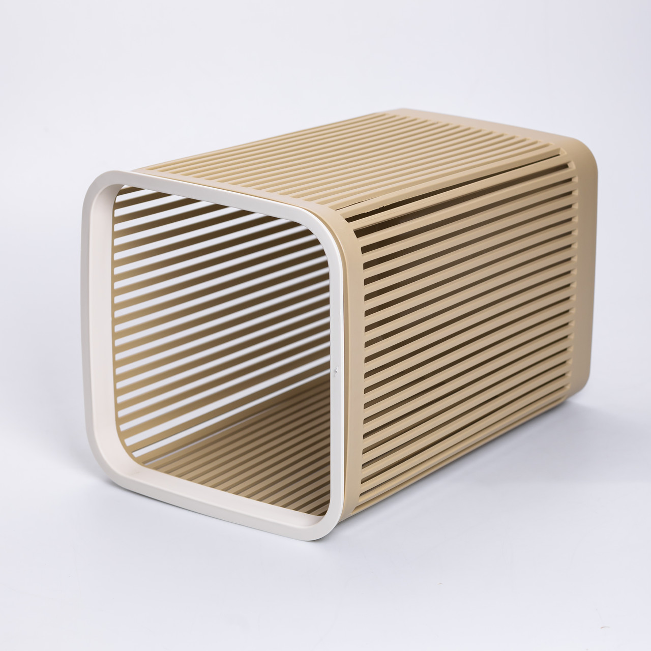 Кошик для сміття пластиковий в офіс для паперу 22×22×30 (см) кошик під сміття 8 (л) відро для сміття Коричневий HP-45-9OL_HP-45-9OL_Milantium_4