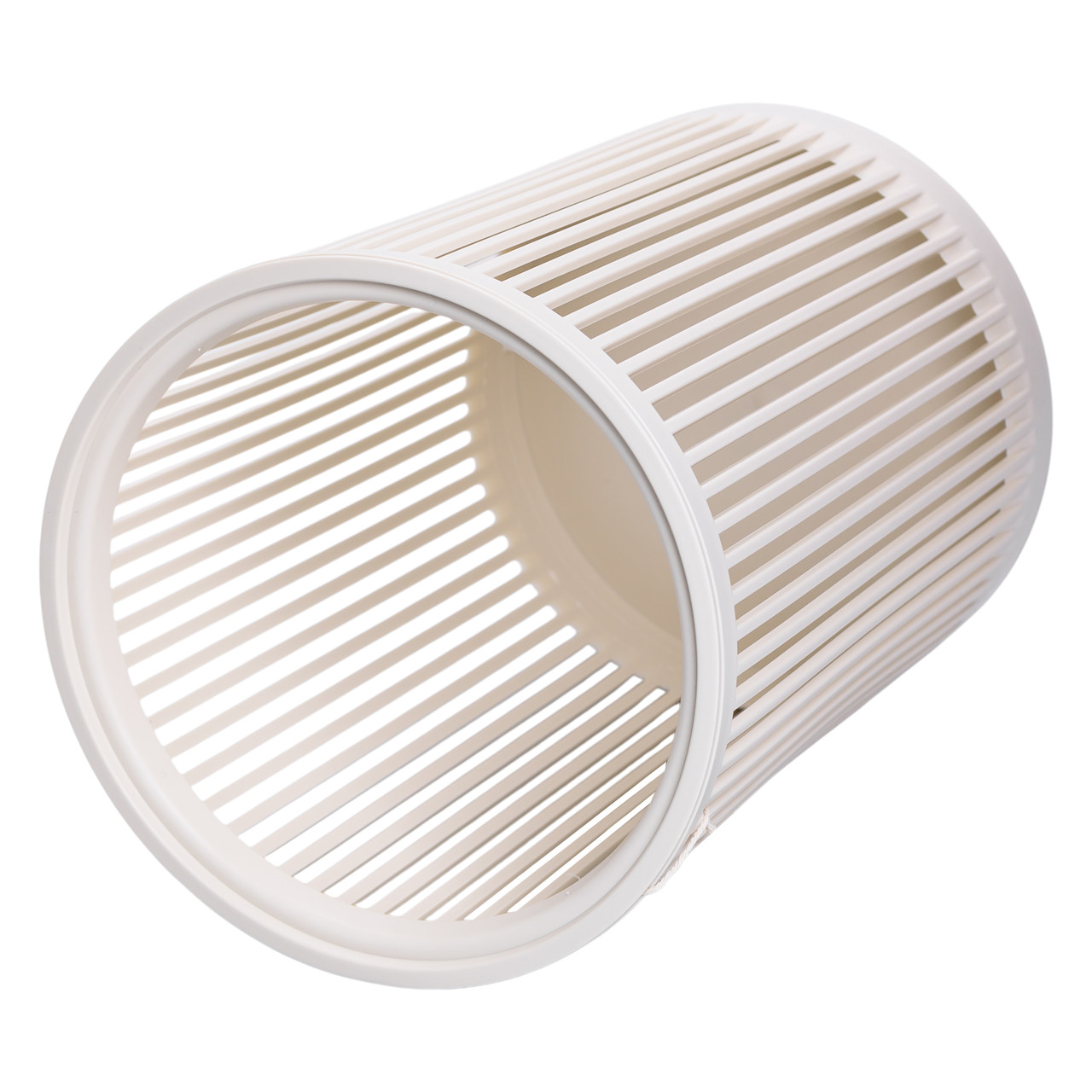 Кошик для сміття пластиковий в офіс для паперу 8 (л) кошик під сміття відро для сміття Білий HP-45-8BE_HP-45-8BE_Milantium_2