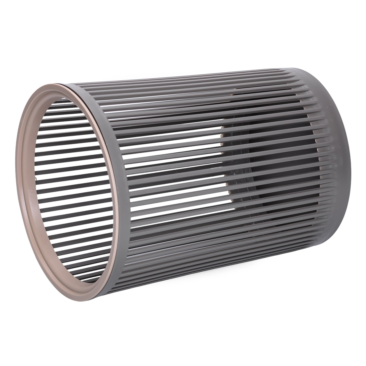 Кошик для сміття пластиковий в офіс для паперу 8 (л) кошик під сміття відро для сміття Сірий HP-45-8G_HP-45-8G_Milantium_3