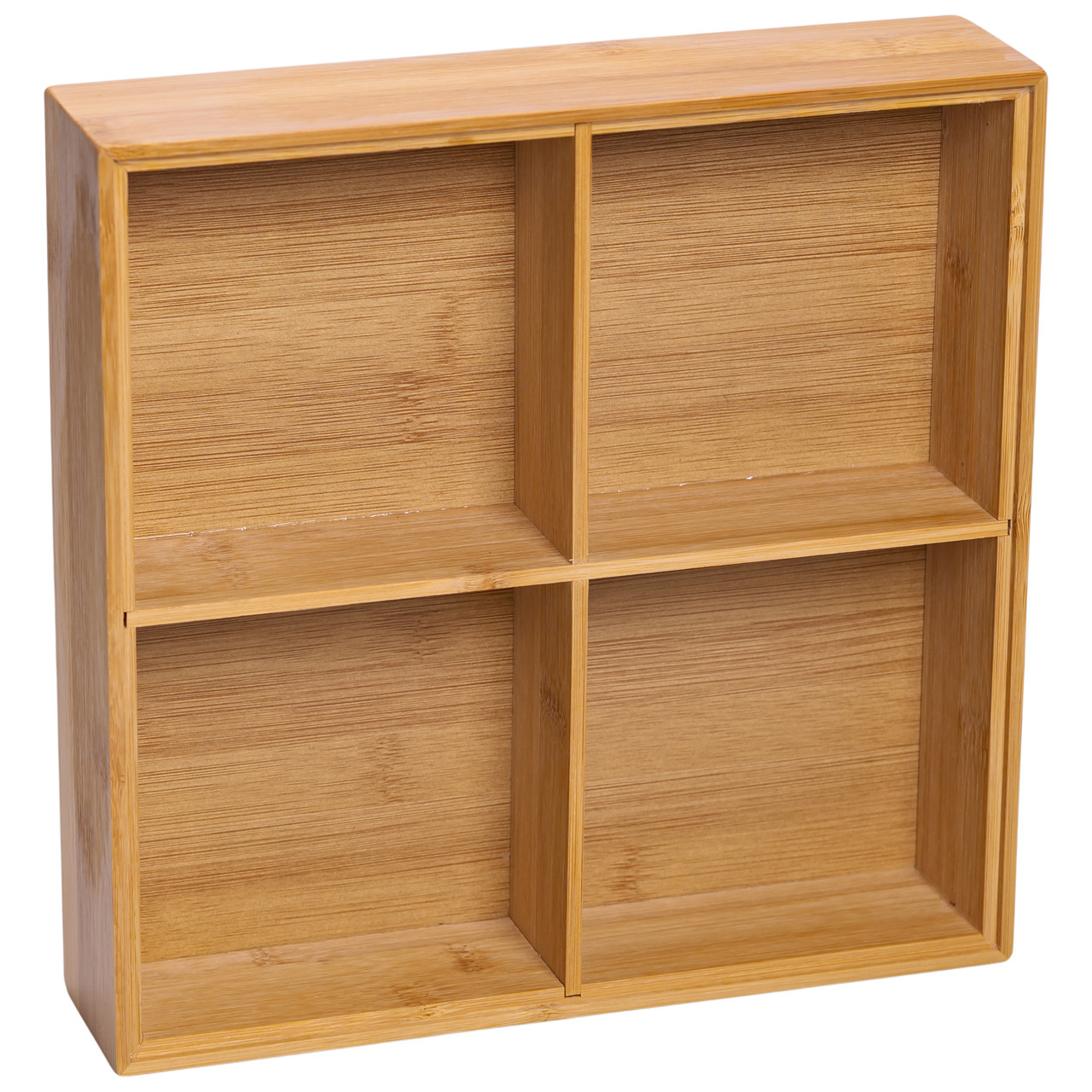 Менажница деревьев&кстати;яна на 4 секції з кришкою квадратна HB-40-1_HB-40-1_Milantium_5