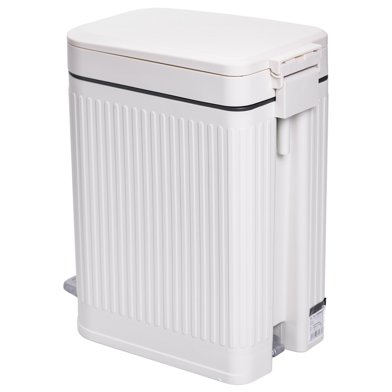 Відро для сміття з педаллю 5л відро для сміття з кришкою і педаллю Білий HP-45-12BE_HP-45-12BE_Milantium_6