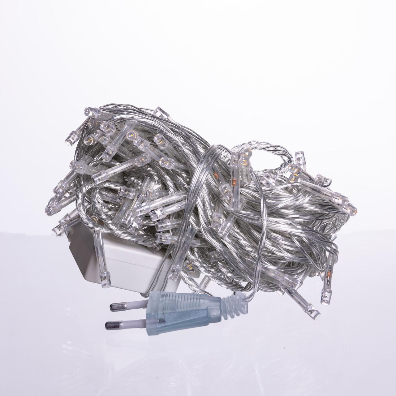 Новорічна гірлянда кімнатна нитка 10 м 120 LED кімнатна гірлянда білий провід Жовте світло W120LED10MWY_W120LED10MWY_Milantium_4