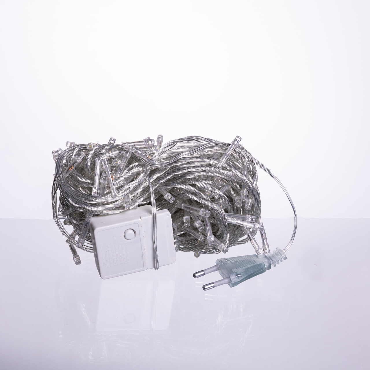 Новорічна гірлянда кімнатна нитка 14 м 160 LED кімнатна гірлянда білий провід Біле світло W160LED16MWW_W160LED16MWW_Milantium_4