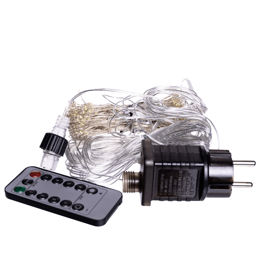 Новорічна гірлянда Хвойна лапа 3х2 м 400 LED Жовте світло D400LED2MY_D400LED2MY_Milantium_3