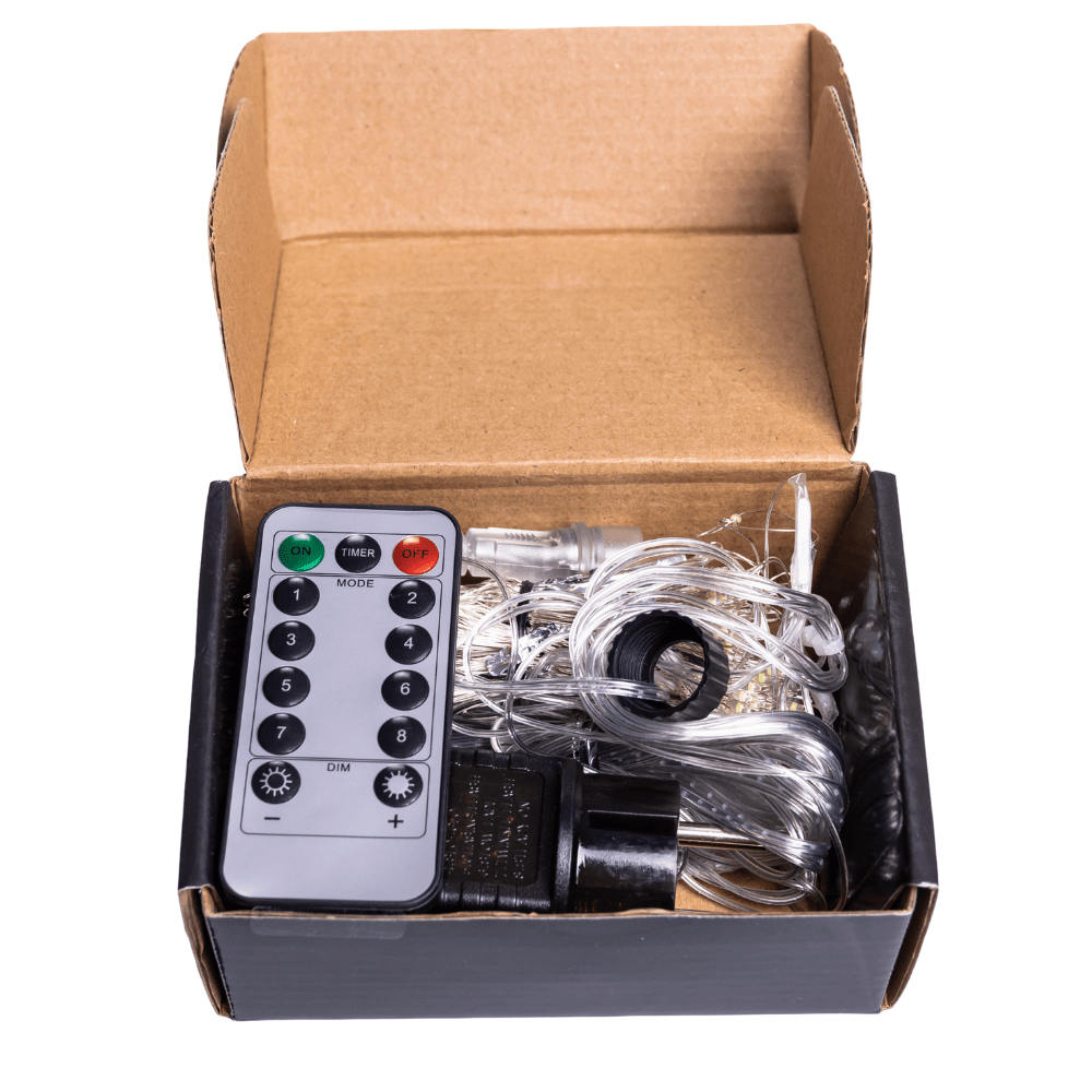 Новорічна гірлянда Хвойна лапа 3х2 м 400 LED Жовте світло D400LED2MY_D400LED2MY_Milantium_4