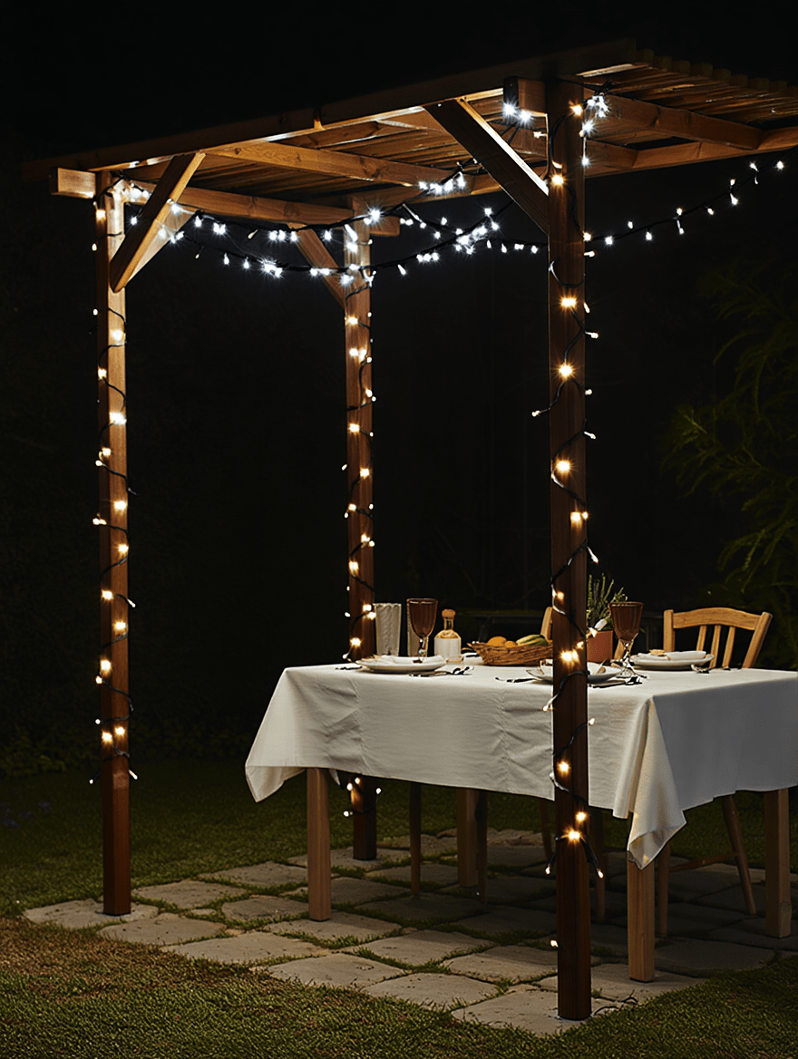 Новорічна гірлянда вулична 30 м 300 LED з сонячною батареєю чорний провід Білий SB300L30MBW_SB300L30MBW_Milantium_3