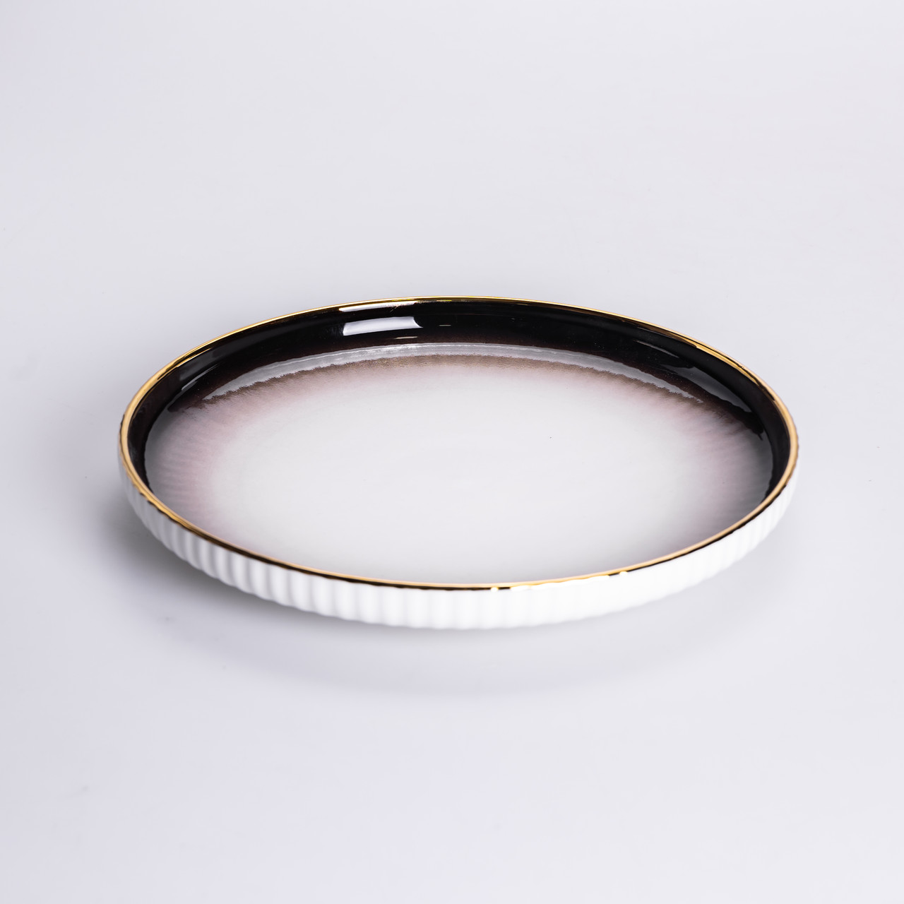 Столовий сервіз на 6 осіб з порцеляни 32 предмети Коричневий HP-26-13BR_HP-26-13BR_Milantium_5