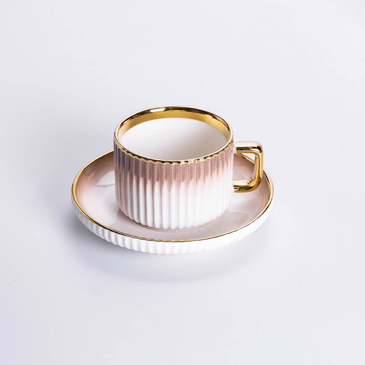 Столовий сервіз на 6 осіб з порцеляни 32 предмети Золотий HP-26-13GOLD_HP-26-13GOLD_Milantium_6