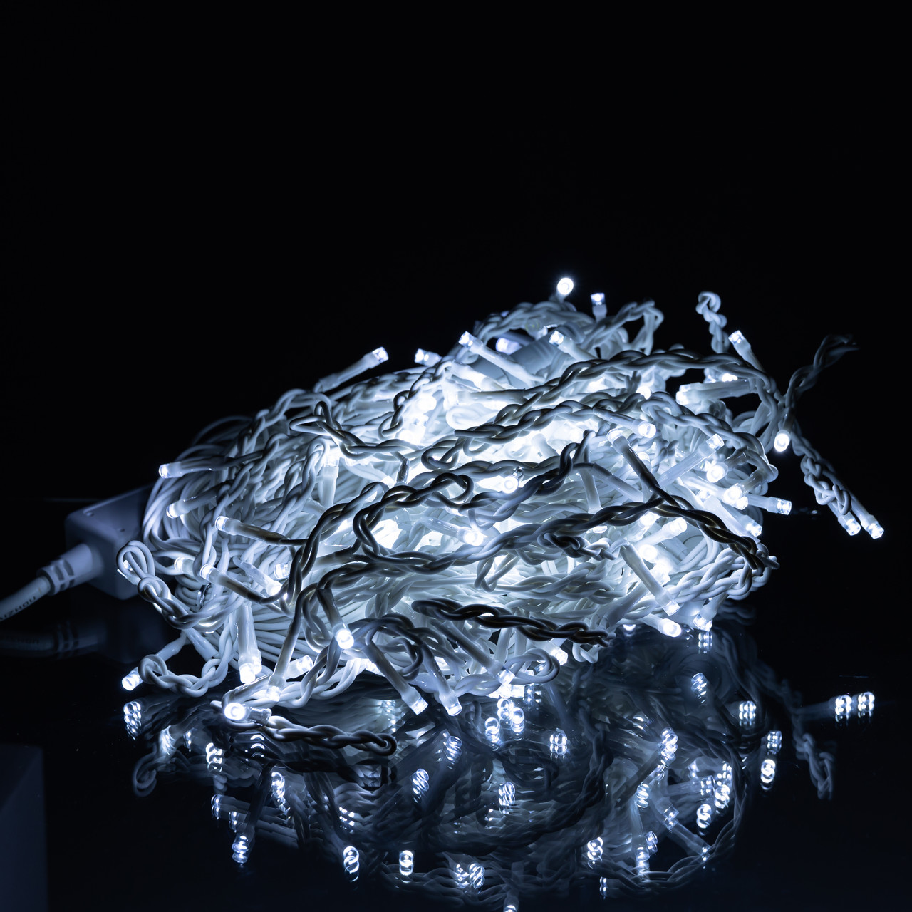 Вулична гірлянда Бахрома 12 м 200 LED білий провід Білий 12MWW_12MWW_Milantium_3