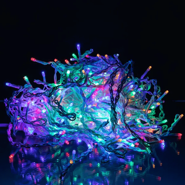 Вулична гірлянда Бахрома 20 м 335 LED білий провід Мультиколор 20MWML_20MWML_Milantium_3