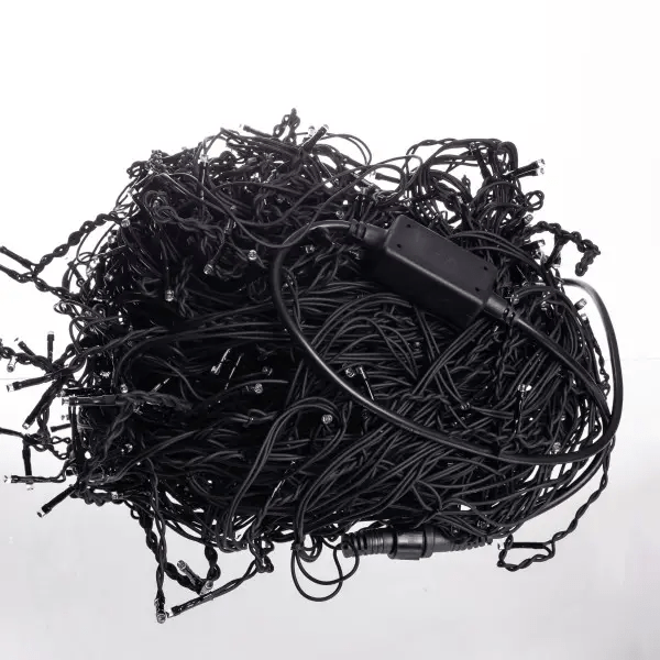 Вулична гірлянда Бахрома 50 м 840 LED чорний провід Білий 50MBW_50MBW_Milantium_4