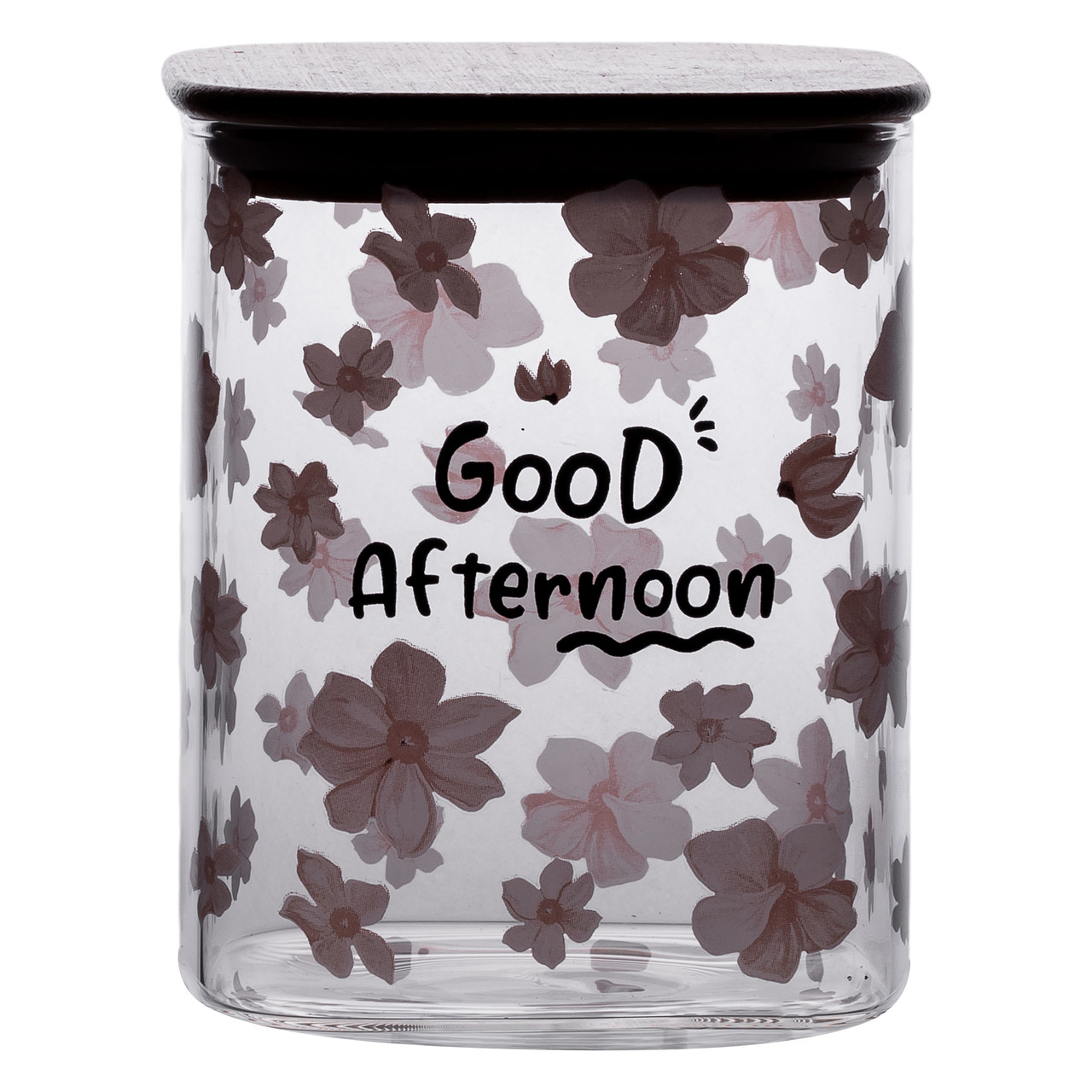 Банка для сипучих продуктів з бамбуковою кришкою 900 мл ємність для сипучих скло HP-34-24_HP-34-24_Milantium_4