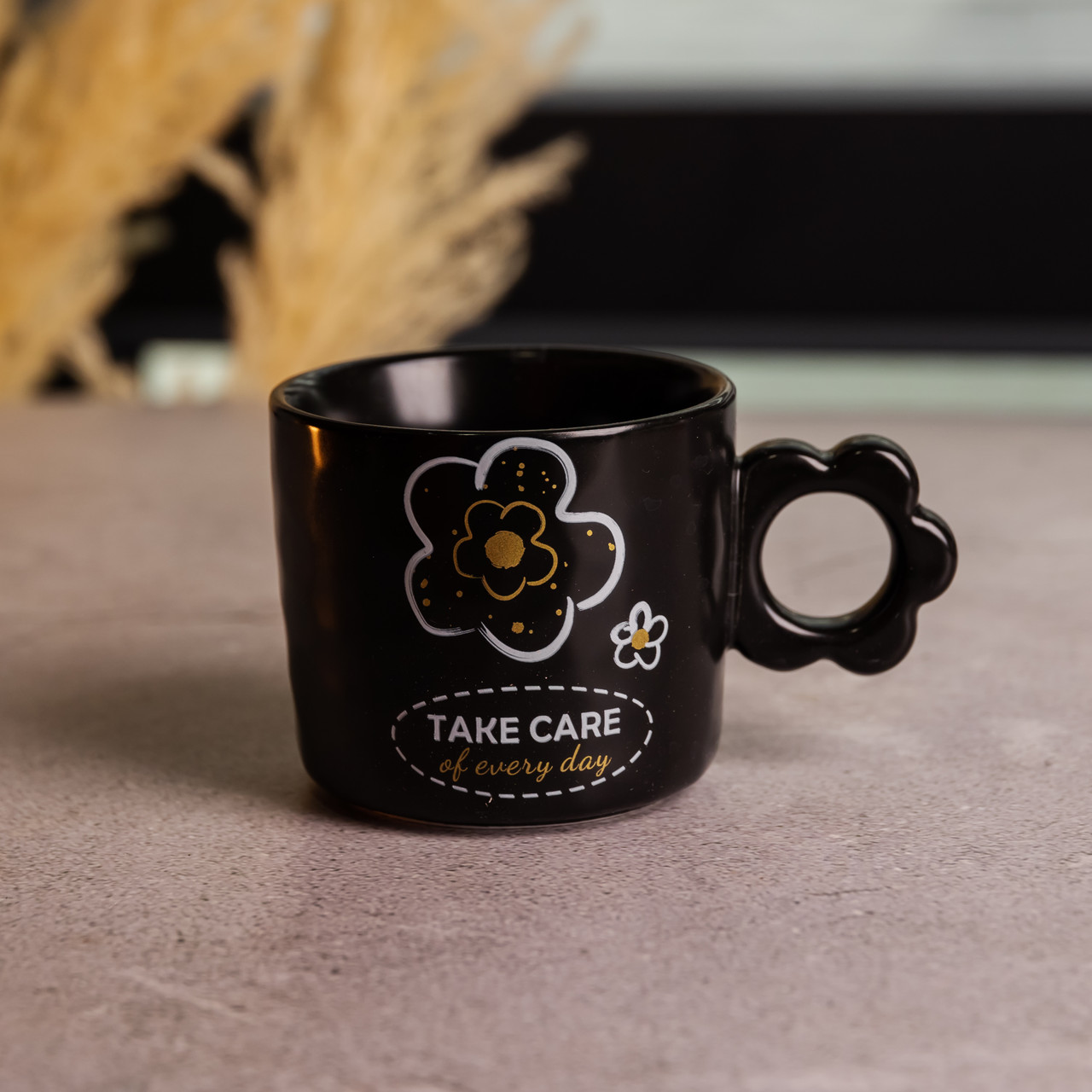 Чашка для чаю та кави порцелянова 420 (мл) гарна оригінальна кружка на подарунок FM-14C_FM-14C_Milantium_1