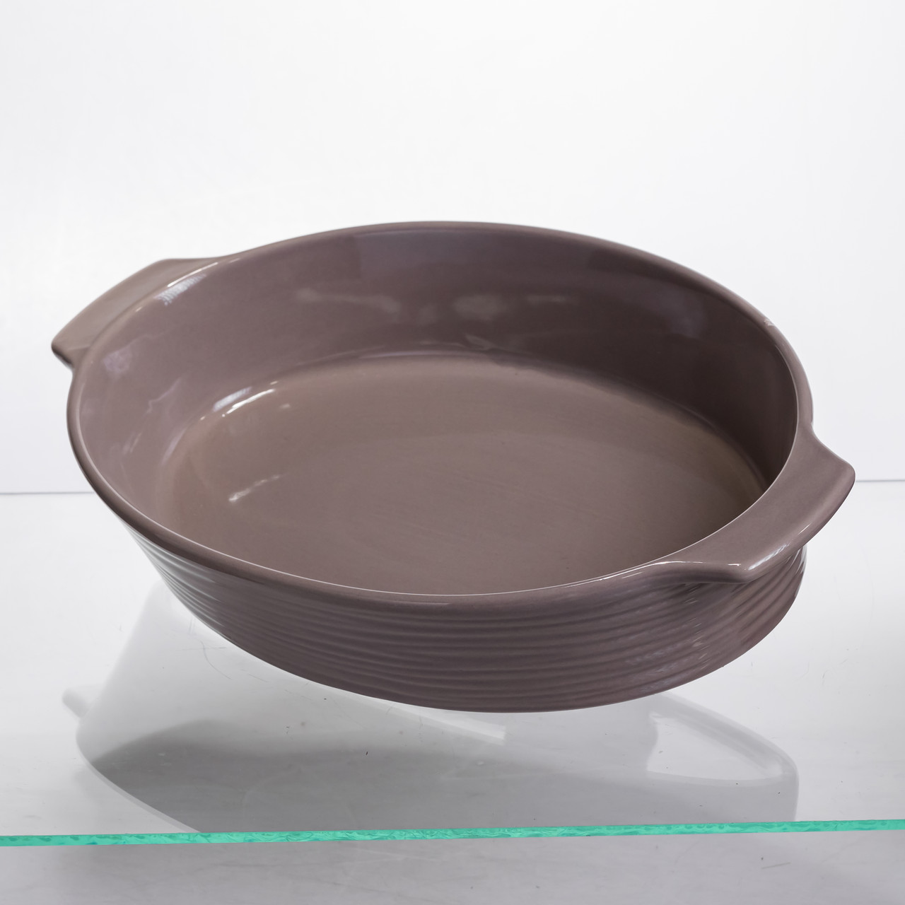 Форма для запікання овальна 36×22.5×7 (см) форма для духовки 2 літри Бежевий S1286_S1286_Milantium_2