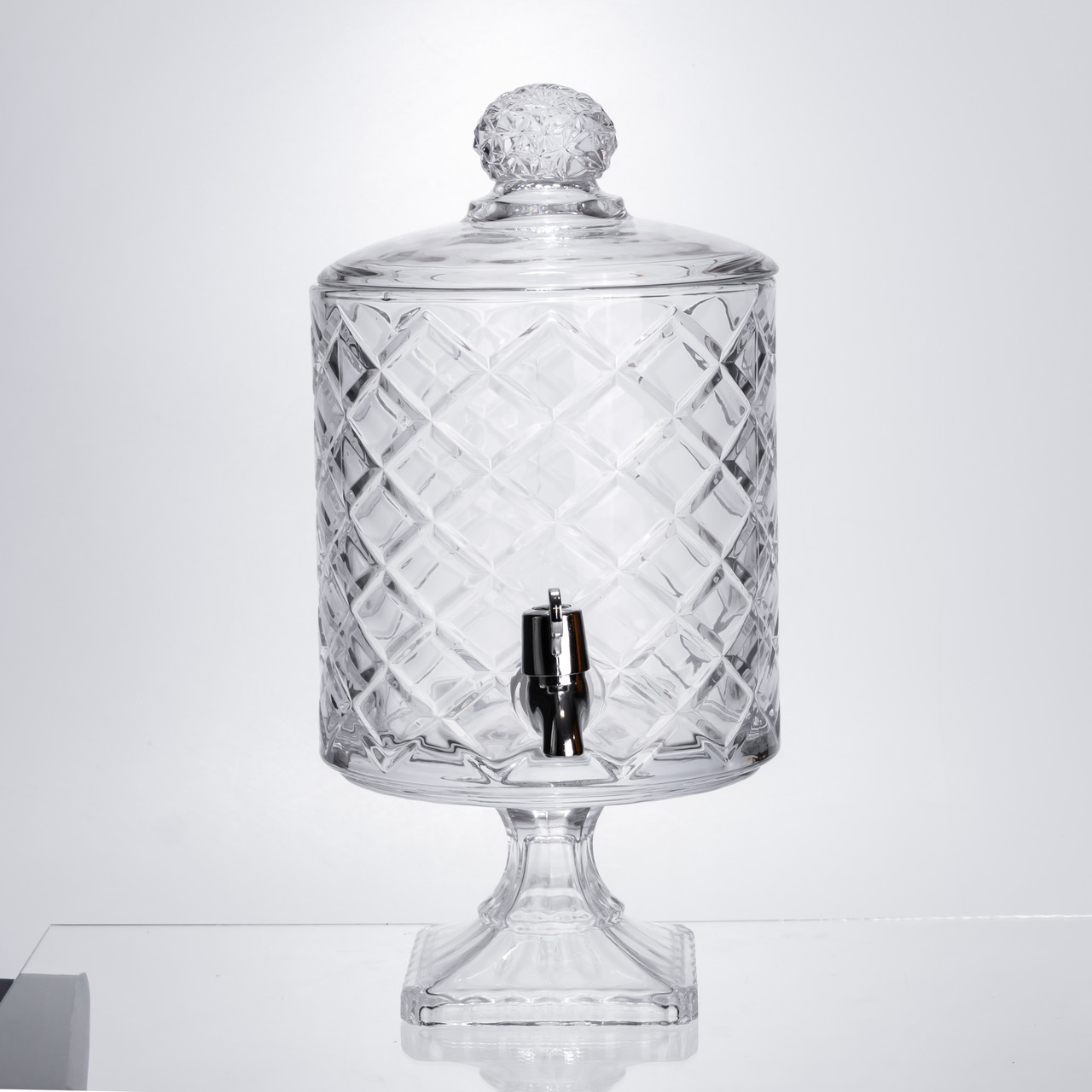 Лимонадниця зі скляним краном 39 см 4