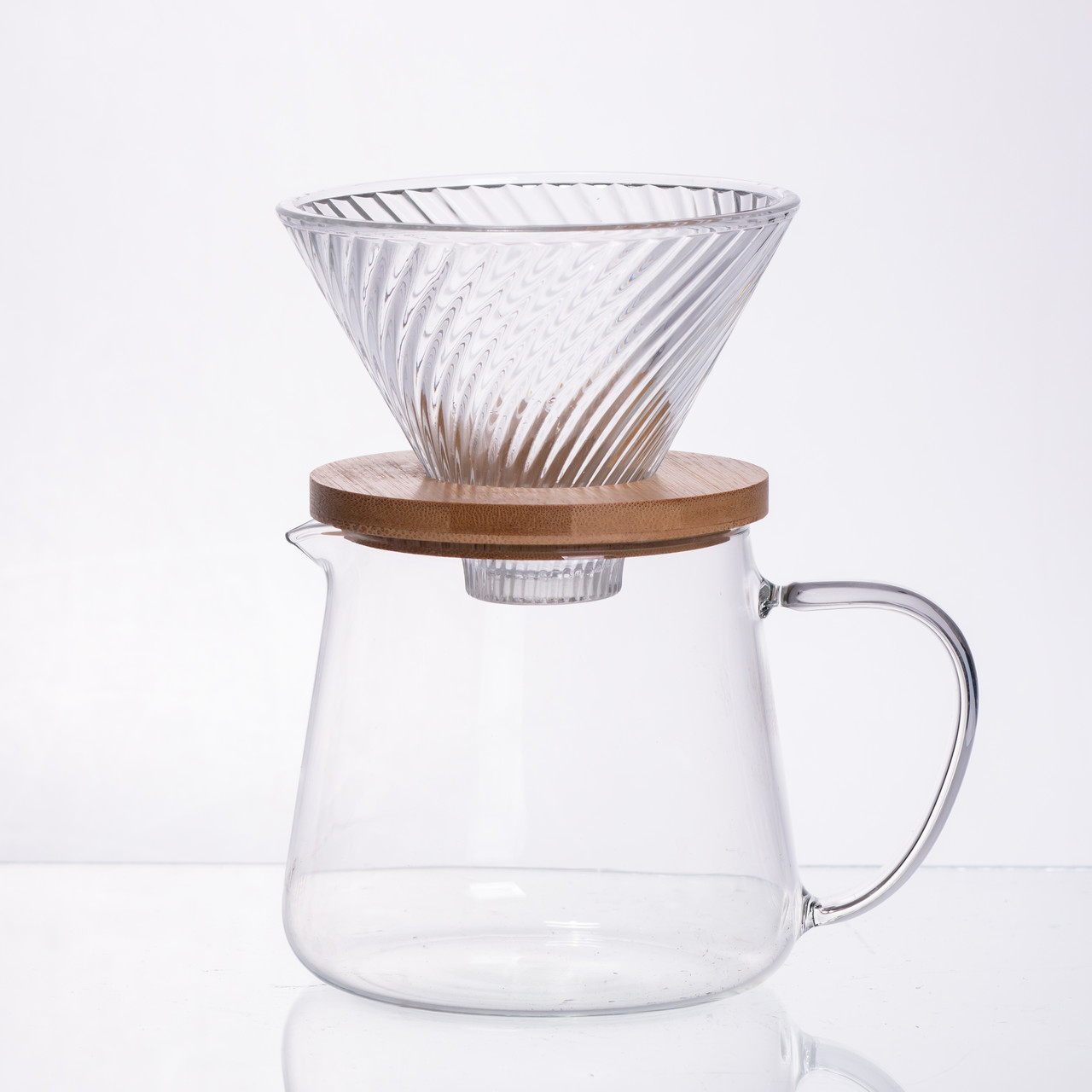 Набір для кави скляний заварник та пуровер 600 мл 64486-29 – купити в Україні недорого