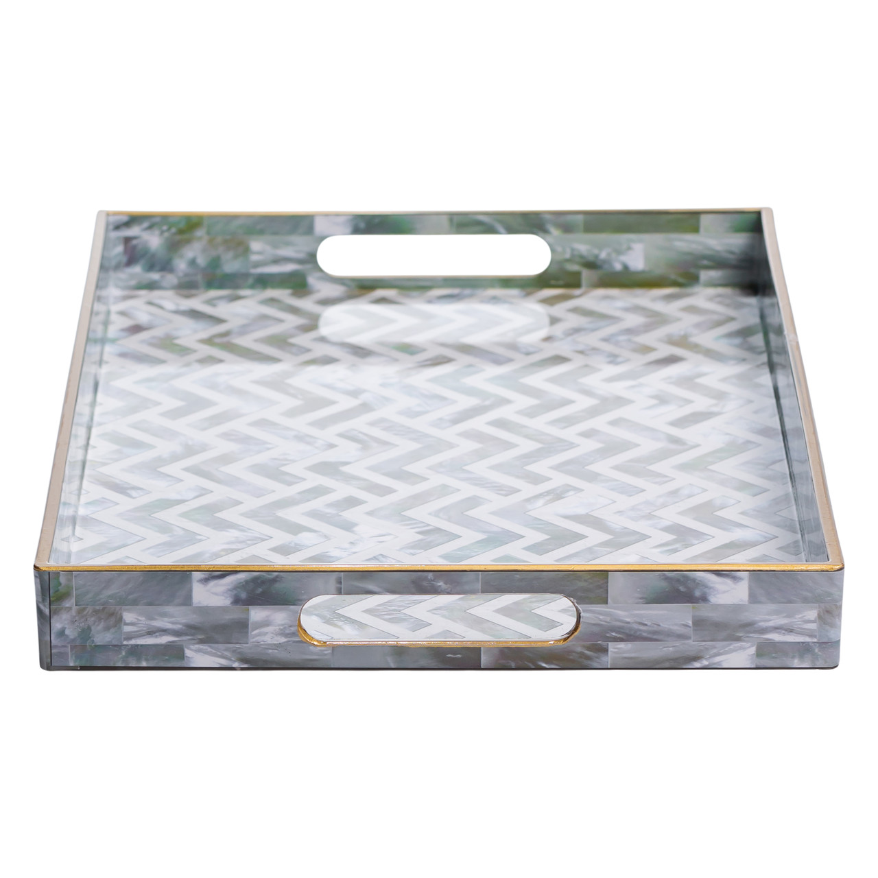 Набір прямокутних підносів для подачі їжі 2 (шт) 40×30×4 (см) HP-HK-16_HP-HK-16_Milantium_3