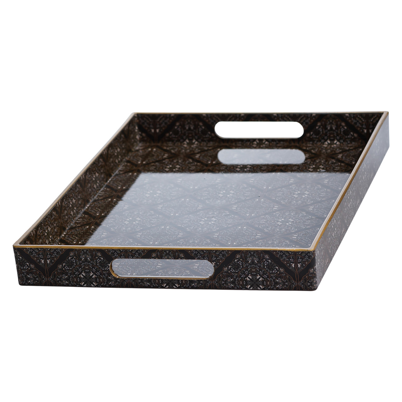 Набір прямокутних підносів для подачі їжі 2 (шт) 40×30×4 (см) HP-HK-14_HP-HK-14_Milantium_4